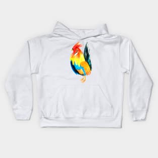 Sketch of a Rooster Kids Hoodie